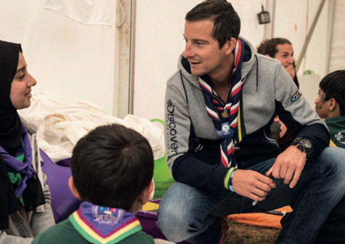 Bear Grylls, Chief Scout and Chief Ambassador for World Scouting